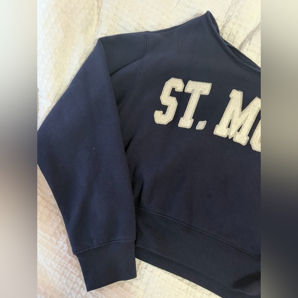 Wild Fable ST. MORITZ Woman’s XS; Off The Shoulder, Cropped Sweatshirt. - Picture 3 of 7